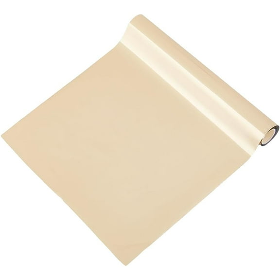 1Roll 5m Bisque Toner Reactive Foil Paper 19.3cm Wide Transfer Foil Roll Glimmer Reactive Foil