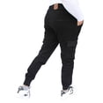 thumbnail image 2 of Jogger cargo de gabardina stretch John Silver Corte skinny color negro, 2 of 2