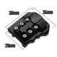 thumbnail image 2 of Cubierta de diferencial para piezas de alta resistencia, cubierta de carcasa para coche RC Crawler -4 1/10 negro, 2 of 5