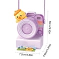 thumbnail image 3 of Pet Camera Design Neck Hanging Fan, 3-Speed Portable Personal Fan, Outdoor Travel Wearable Fan, Creative Cute Gift for Summer, 3 of 6