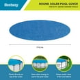 thumbnail image 2 of Open Box Bestway 18 Foot Round Above Ground Swimming Pool Solar Heat Cover, 2 of 9