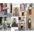 thumbnail image 5 of PRETTYGARDEN Womens Dress Pants Business Casual Trendy High Waisted Ankle Length Dressy Trousers Slacks Work Clothes, 5 of 8