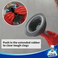 MR.Siga Toilet Plunger with Holder, Heavy Duty Plunger with Sturdy