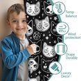 thumbnail image 3 of Blackout Kids Curtains,Bat Silhouette Halloween Pattern Childrens Insulated Curtains Set Of 2,Bedroom Essentials,Toddler Room Decor 42"x84", 3 of 5
