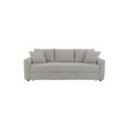 thumbnail image 2 of ACME Connie Fabric Upholstered Sofa with Sleeper and 2 Pillows in Beige, 2 of 5