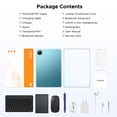 thumbnail image 6 of POCKAM P11 Android 16 11" Tablet with Gemini AI, 48GB RAM+128GB ROM/TF 2TB, T7250, 90Hz Display 8800mAh Tablets with Keyboard, Pen, 13MP+5MP, 3.5mm Headphone, 5G WIFI, 6 of 11