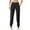 Black, variant on Casual Pants for Women Summer Quick Dry Sports Running Yoga Bound Leg Pants with Pocket Loose Fall Long Pants Women