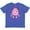 Retro Heather Royal, variant on Inktastic Cute Monster, Smiling Monster, Pink Monster, Horns Youth T-Shirt