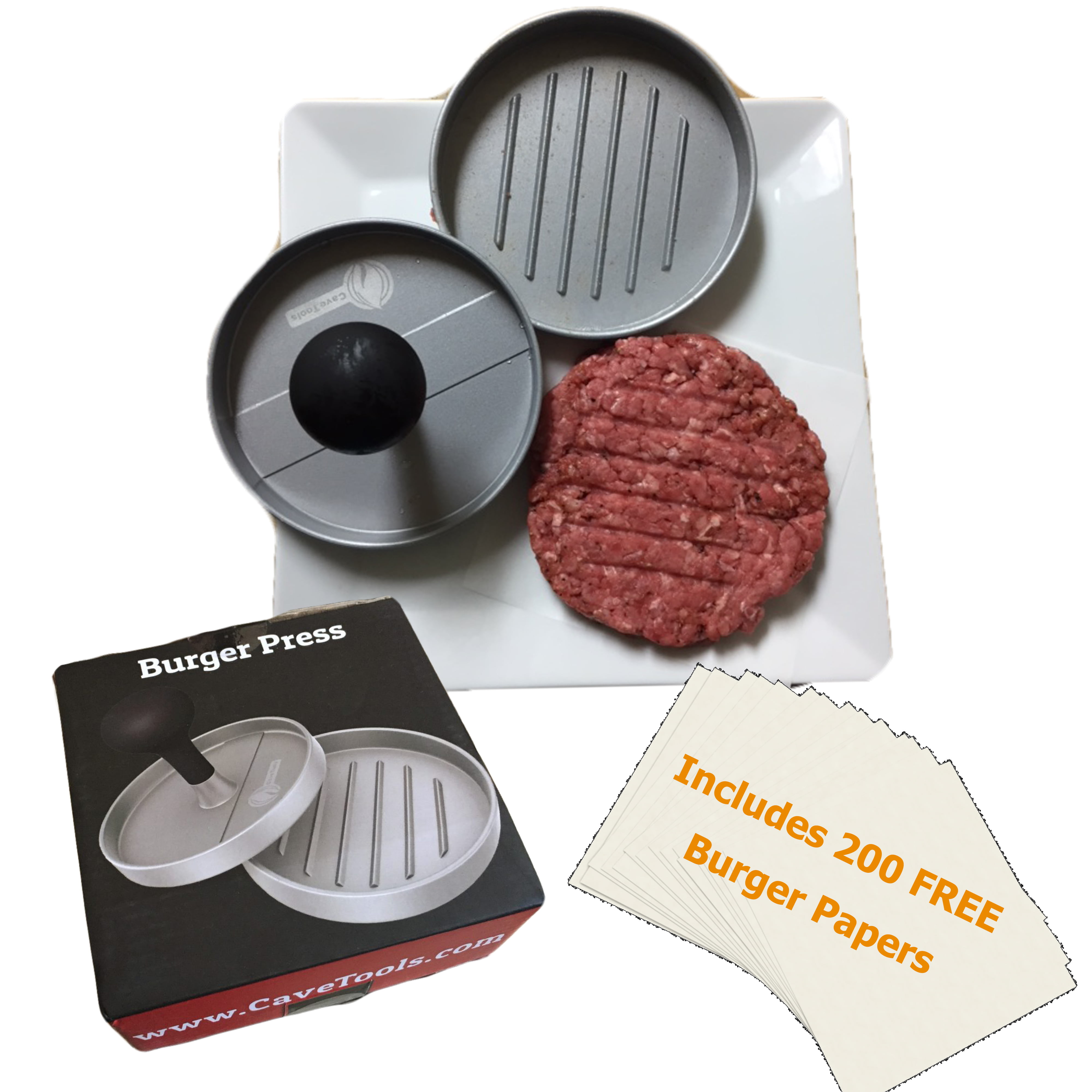 Details about  / NEW 6/" Commercial Burger Press Hamburger Patty Maker Diameter Burger Press NSF