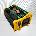 thumbnail image 1 of Inversor de coche de 12 V a 220 V/110 V, inversor de corriente Digital de 4000 W, carga rápida USB Dual, 1 of 7