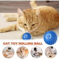thumbnail image 2 of Självrullande boll för hund, smart självrullande boll med 2 lägen lång batteritid, intelligent retande kattboll med utbytbart skal, 2 of 5