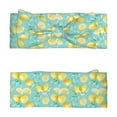 thumbnail image 4 of Balery Yellow Lemon Pattern Baby Headbands Hairbands Hair Bow Elastics for Baby Girls Newborn Infant Toddlers Kids, 4 of 4