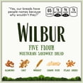 thumbnail image 2 of Dr. B's Wilbur Five Flour Multigrain Bread | 1g Net Carbs & 7g Protein | Low Calorie, Vegan, Sugar Free | Fresh, Sliced, Keto & Low Carb Bread Loaf (3 Pack (16 oz), Variety), 2 of 9