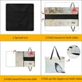 thumbnail image 3 of Bohemian Color Waterproof Picnic Blanket with Foldable Zipper, Suitable for Outdoor Use, Suitable for Travel, Camping, Beaches, Parks, Grasslands, Picnic Blanket Accessories, 3 of 7