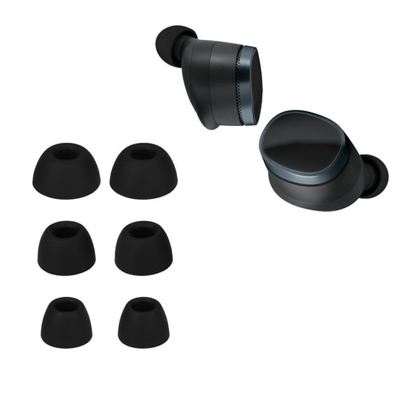 Bowers Wilkins Pi8 Silicone Ear Tips Replacement Set in Black