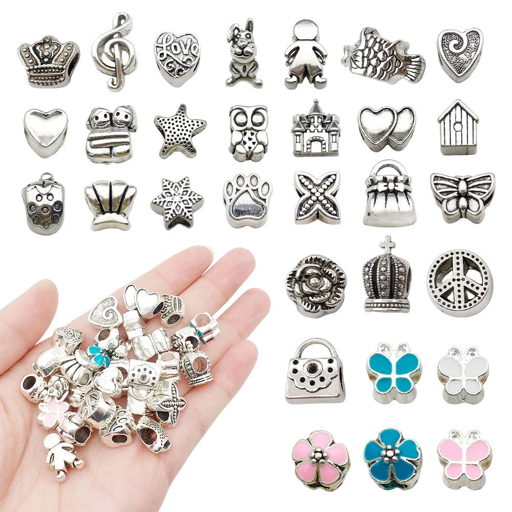 Charm Bracelet Making Kit for Girls, Kids' Jewelry Making Kits Birthday Chritmas Gift