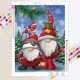 thumbnail image 1 of Pintura de diamantes 5D DIY, póster de Gnomo de Navidad, pintura de diamantes de cristal, bordado de mosaico, Kit de punto de cruz, decoración del hogar, nueva serie, 1 of 4