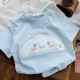 thumbnail image 2 of Camiseta informal de manga corta con dibujos animados para niños, ropa para niños, gran oferta de verano de la temporada, nuevo estilo colaborativo, bonito Meilet, 2 of 5