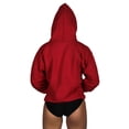 thumbnail image 2 of Unisex Guard Sweatshirt Hoodie Red or White(SG001)-Red-Small, 2 of 3