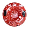 thumbnail image 4 of S SERENABLE Inflatable Snow Tube 35 inch Inflatable Snow Sled for Skiing Sledding Sports, 4 of 9