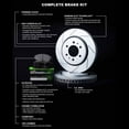 thumbnail image 3 of R1 Concepts Rear Brakes and Rotors Kit |Rear Brake Pads| Brake Rotors and Pads| Performance Sport Brake Pads and Rotors|fits 2013-2018 Ford C-Max, Escape, Transit Connect, 3 of 5