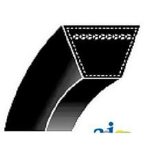 RAParts TCU12440 Replacement V-Belt Fits John Deere Riding Mower Models: 1420 1435 1445
