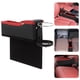 thumbnail image 5 of Organizador lateral para consola de almacenamiento de asiento de coche con portavasos plegable, compartimentos para ranuras de asiento - Copilot (rojo y negro), 5 of 5