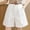 White, variant on Dolkfu Wide Leg Plus Size Shorts for Women High Waist Business Dress Shorts Twill Baggy Black Shorts for Women L
