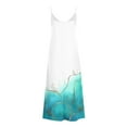 thumbnail image 4 of Qiopertar Mode Femmes Été Décontracté Robe Longue Sans Manches Col en V en Solde Livraison Gratuite à Moins de 5$ jusqu'à 90 % de Réduction, 4 of 5