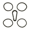 thumbnail image 4 of Goody Ouchless Elastics Noir - 62 Ct avec Carbiner Clip, 4 of 5
