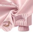 thumbnail image 5 of Korser 360° Swivel Accent Chair with Velvet Upholstered Swivel Barrel Chairs for Living Room, Bedroom,Pink, 5 of 8