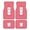 Bear Heart, variant on 4-Piece Car Floor Mats Set, Beard Salon Male Crystal Velvet Automotive Front & Rear Floor Liners, Universal Fit for Car, Truck, SUV