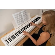 Kawai ES120 88-Key Portable Digital Piano with Speakers, Light Gray
