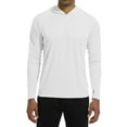 thumbnail image 5 of Men’s Lightweight Long Sleeve Hooded Athletic Shirt, Moisture-Wicking Performance Pullover, Casual Workout Top, 5 of 5