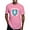 Pink, variant on - Sigma Chi Flag Colored T Shirt - Men's Fitted T-Shirt