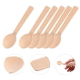 thumbnail image 2 of 100pcs Disposable Wooden Spoons Party Tableware Natural Eco-friendly Spoons, 2 of 8