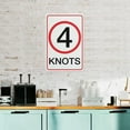 thumbnail image 6 of 4 Knots Sign 8X12 Inch Rust Free Aluminum Easy To Read & Sturdy Keep Out Outdoor Metal Signs For Home Farm Yard, 6 of 6