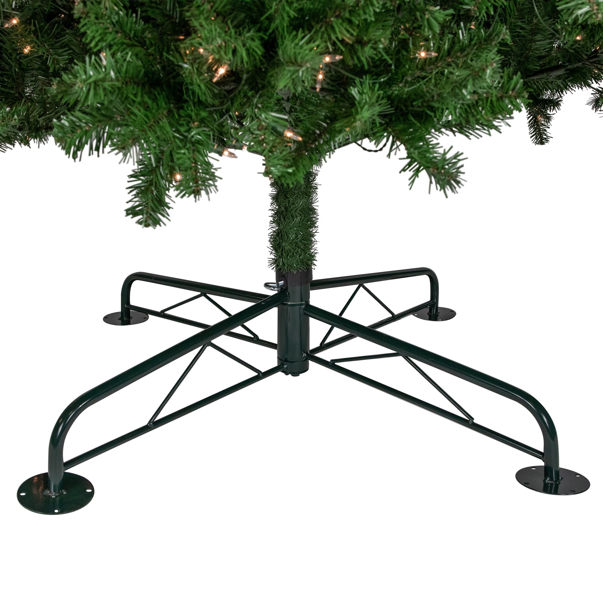 Northlight Pre-Lit Pendleton Spruce Slim Artificial Christmas Tree Clear Lights