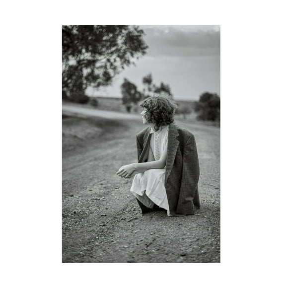 Trademark Fine Art Ana Paula Pereira The Road Canvas Wall Art