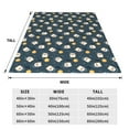 thumbnail image 3 of Bixox Fleece Blanket Duck In The Space Pattern Super Soft Double-Sided Microfiber Flannel Blanket for Sofa, Bed, Couch,Suitable for All Seasons - 40"x30", 3 of 5