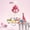 Pink, variant on Suodoka Cute Baby Crib Mobile with Music Star Projection Hanging Rotating Toys 20 Lullabies Infant Bed Decoration for Boys Girls Blue 12.6 inches / 32 cm