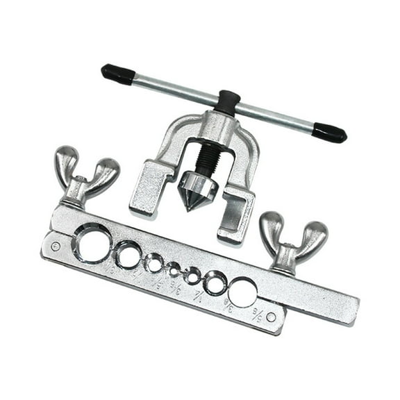 Tube expander,Pipe Copper Tool Kit 3/8'' 1/2'' Dies Of Tool Set 3/16'' 1/4'' Tool Cone Type 3/4'' Kit 5/16'' 3/8'' Copper Brake Of 3/16'' 1/2'' 5/8'' 1/4'' 5/16'' Tool Tool 7 Dies