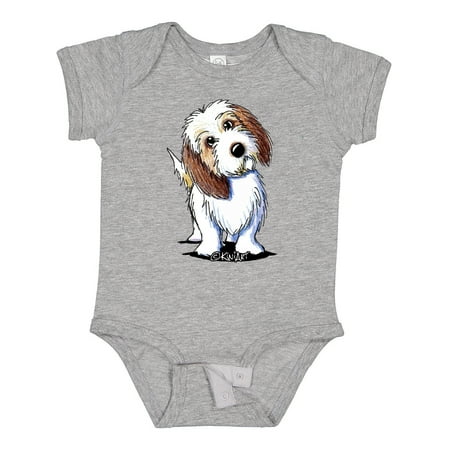 

Inktastic Petit Basset Griffon Vendéen Gift Baby Boy or Baby Girl Bodysuit