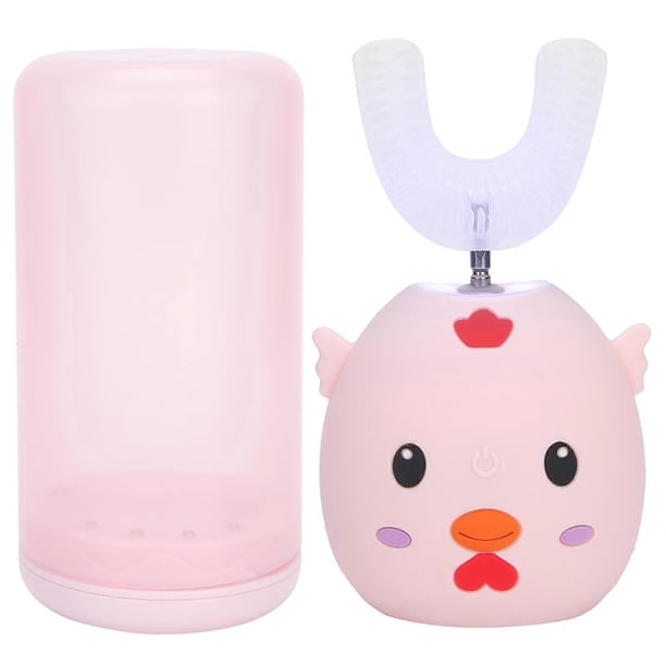Cartoon Electric U shaped Toothbrush Teeth Cleaning Sonic Automatic Toothbrush for Children
