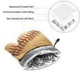 thumbnail image 6 of Fotbe Vintage Baseball for 4Pcs Oven Mitts and Pot Holders, 500℉ Heat Resistant Oven Mitts , Non-Slip Silicone Surface Safe for Baking, Cooking, BBQ, 6 of 6