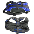 thumbnail image 5 of Durable Heavy Duty Padded No-Pull Dog Harness Handle Reflective Blue Sz Large (chest 22" - 30"), 5 of 6