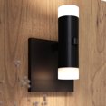 thumbnail image 3 of Sonneman SLS0217 Suspenders Standard Single Led Wall Sconce - Black, 3 of 7