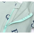 thumbnail image 2 of WIBACKER Baby Cotton Long Pajamas with Mittens Cuff for Boys 2 Way Zipper Both Footed and Footless Sleepers, 2 of 10