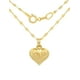 thumbnail image 2 of Cadena Y Dije Casa del Anillo Corazón Facetado Oro Sólido 10K Amarillo, 2 of 5