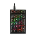 thumbnail image 1 of Bsvklp Teclado Retroiluminado RGB Con Cable Digital 21 Teclas para Escritorio Portátil Oficina, 1 of 9